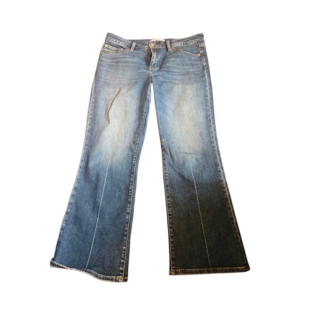 Daze Flare Leg Jeans Womens‎ Size 29 Blue Denim Dark Wash Casual